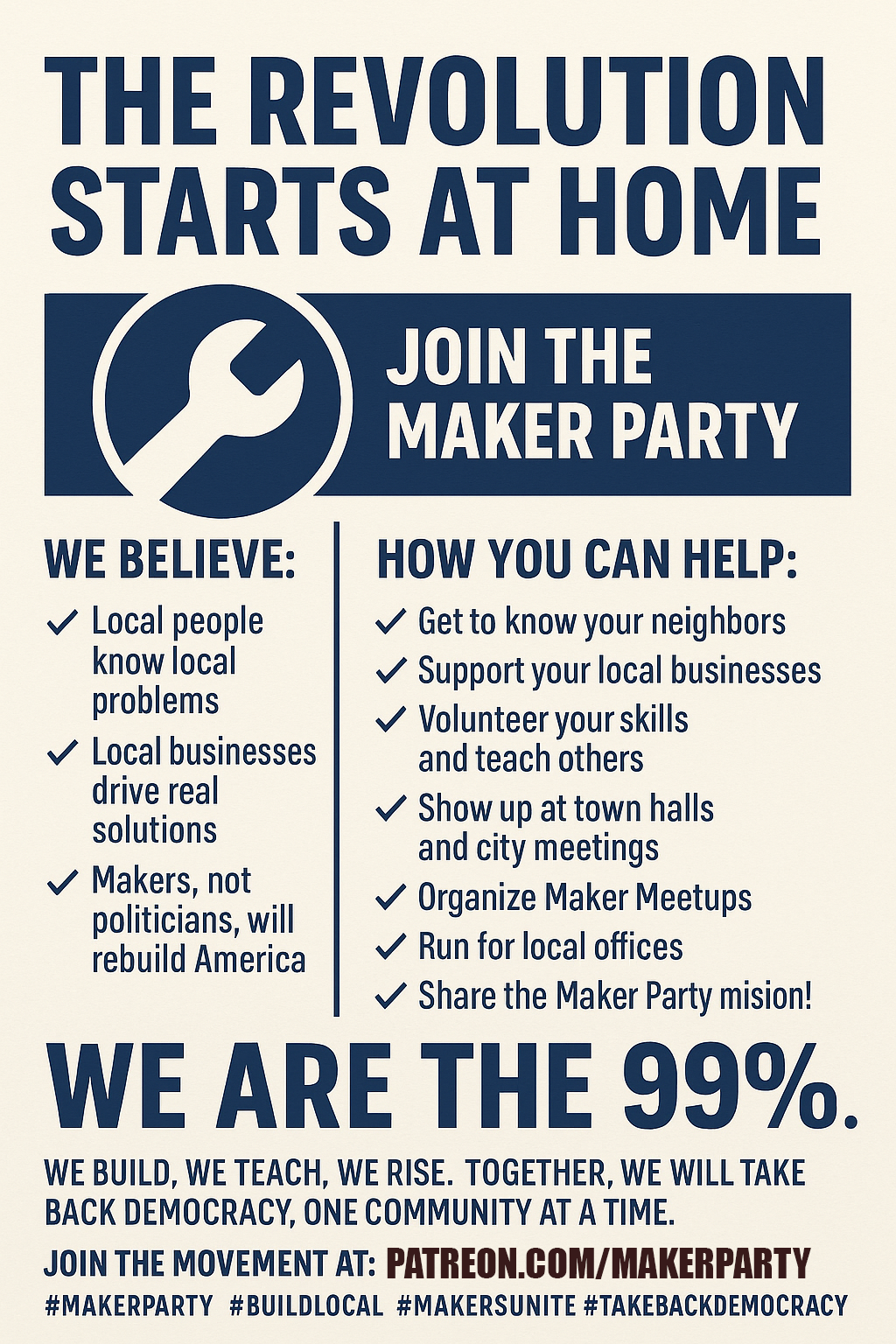 Maker Party Poster